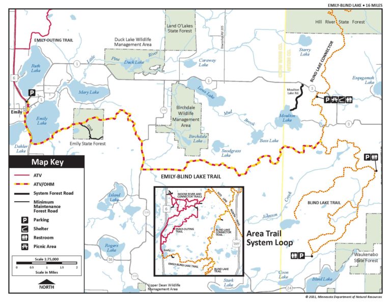 Trails & Maps Over the Hills Gang ATV Club Minnesota