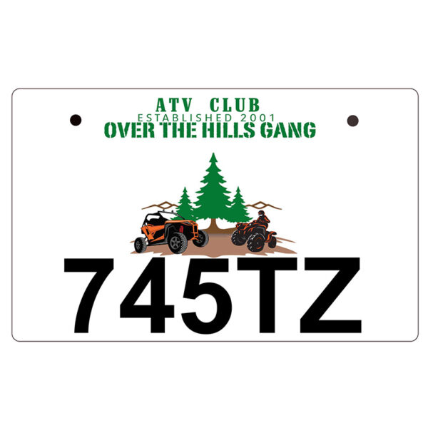 OTHG License Plate - 2 Tags