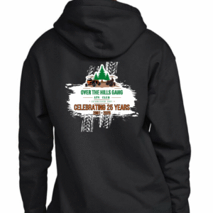 Over The Hills Gang 25th Anniversary Hoodie - Style 2