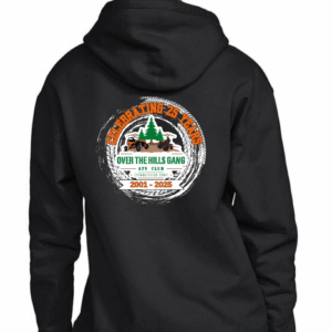 Over The Hills Gang 25th Anniversary Hoodie - Style 3
