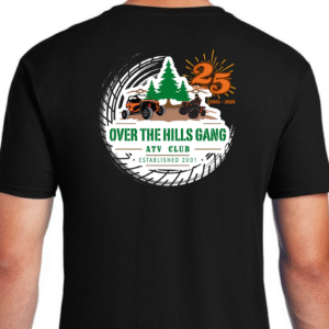 Over The Hills Gang 25th Anniversary T-Shirt - Style 1