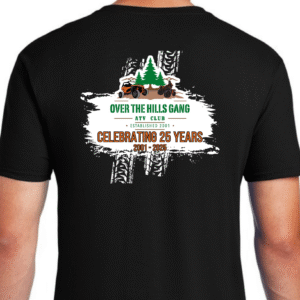 Over The Hills Gang 25th Anniversary T-Shirt - Style 2