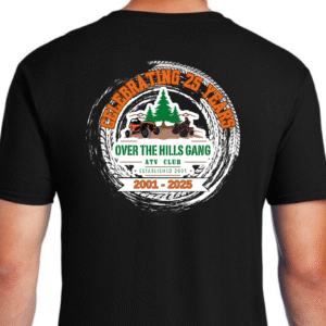 Over The Hills Gang 25th Anniversary T-Shirt - Style 3