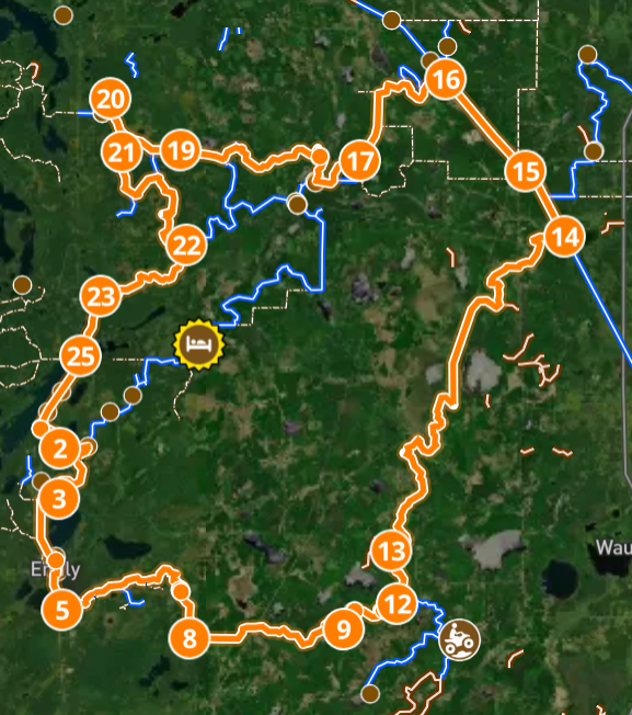 Ride #1 "Big Blind Moose Loop" - 77 miles     Starts at 9am at Pickled Loon