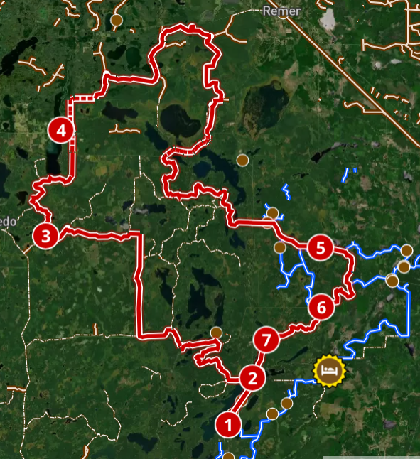 Ride #4 "Thunder Lake Mud" - 77 miles     Starts at 8am at Pickled Loon