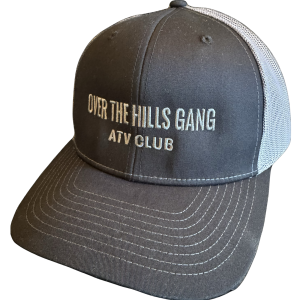 Over The Hills Gang Trucker Hat Gray